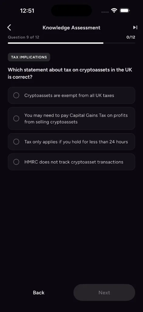Question 9 — Tax treatment